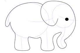 1.10 +70 mandalas y dibujos dificiles para colorear Elefante Dibujo Facil Para Ninos Dibujos De Elefantes Dibujos Faciles Para Ninos Dibujos Para Ninos Dibujo Facil