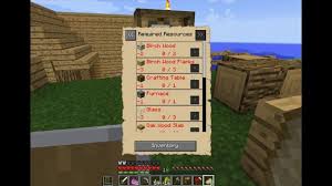 Minecraft Episode 28 Minecolonies Upgrading Craft Table Wood Planks Wood Slab