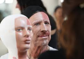 Mark Hilbert hides in plain sight, as himself, in Pageant piece