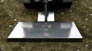 Outside lifts outside lifts are designed to be installed onto a hitch mounted on the back of a car, truck or van. Liftgate Lift Hitch Heavy Duty Vehicle Hitch Lift Gate 1300 Lb Capacity
