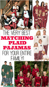 Black And White Plaid Pajamas Family Cute Christmas Card Idea Plaid Family Pajamas For The Whole Family Matching Family Christmas Pajamas Family Christmas Pajamas Christmas Jammies