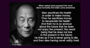 Man sacrifices his health in order to make money. Then he ... via Relatably.com
