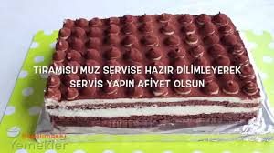 1 paket bisküviyi eliniz ile küçük parçalara bölün. Tiramisu Tarifi Kek Ile Youtube