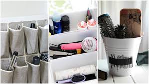 But, the good news is, you can make some awesome hair accessories easily, and have the most crafty barrettes, pony tail holders, bobby pins and hair ties ever. 23 Creative Ideas To Help You Organize Your Hairstyling Tools