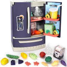 Maybe you would like to learn more about one of these? Amazon Com 30pcs Fridge Refrigerator Toy Pretend Play Kitchen Set Kitchen Appliance Toys Kitchen Playset Accessories With Simulation Steam Light And Music Gift For Toddlers Kids Girls And Boys Toys Games
