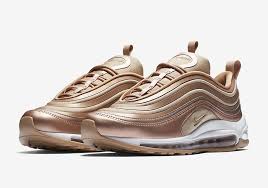 Nike Air Max 97 Black And Metallic Gold Nike Air Max 97 Ultra Metallic Bronze 917704 902 Sneakernews Com Nike Air Max 97 Nike Air Max Air Max 97