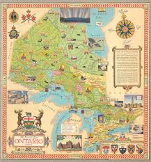 The Province Of Ontario Canada Geographicus Rare Antique Maps