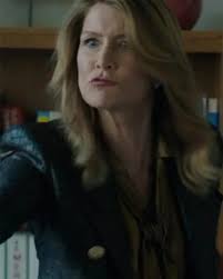 Renata Klein Big Little Lies Black Biker Jacket