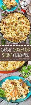 Sep 27, 2017 · start your olive garden chicken and shrimp carbonara by arranging the ingredients. This Chicken And Shrimp Carbonara Is An Example Of A Perfect Pasta Dish Creamy Rich Comfort Chicken And Shrimp Carbonara Shrimp Carbonara Chicken And Shrimp