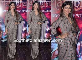 Shilpa Shetty In Punit Balana South India Fashion Punit balana believes that fashion is a very important part of our lives. shilpa shetty in punit balana south