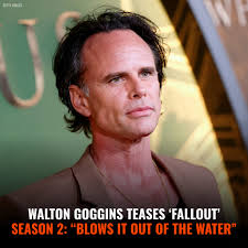 Walton Goggins shared exciting news about Fallout Season 2, saying it will  be even better than the first season. He mentioned that filming started in  November and praised the work of the