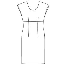 Come fare il cartamodello del collo a fascia, sapendo che il collo a fascia viene utilizzato su modelli da sposa, da. Cartamodelli Di Tubini