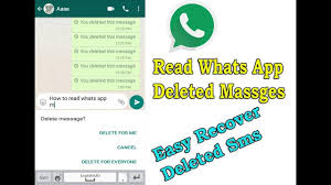 Read Deleted Whatsapp Messages Recover Deleted Whatsapp Messages Messages Whatsapp Message Reading