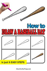 How To Draw A Baseball Bat – A Step By Step Guide | Cute Easy Drawings,  Drawings, Simple Doodles