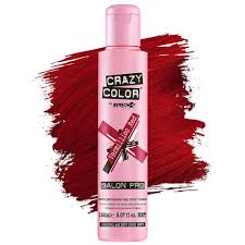 Of course, you can always speed up the washing out process by using dish detergent for example. Buy Crazy Color Hair Dye Vegan And Cruelty Free Semi Permanent Hair Color Temporary Dye For Pre Lightened Or Blonde Hair No Peroxide Or Developer Required Vermillion Red Online In Uae