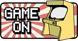 A phrase said before preparing to engage in a competitive event. Wandtattoo Arcade Game On Tenstickers