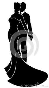 Wedding Silhouette Bride And Groom Cartoon Vector Cartoondealer Com 75660201 Download this free vector about bride silhouette with white dress, and discover more than 10 million professional graphic resources on freepik. wedding silhouette bride and groom