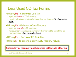 Colorado State Taxes Keith Hamlyn Ppt Download