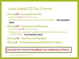 colorado state taxes keith hamlyn ppt download