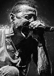 Black And White Rock Music Chester Bennington Linkin Park Chester Bennington Art Chester Bennington Poster Chester Bennington Print Chester Bennington Linkin Park Linkin Park Chester