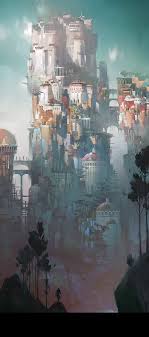 Http Www Deviantart Com Art Happy New Year Lost Kingdom 654542318 Environment Concept Art Fantasy Concept Art Fantasy Landscape