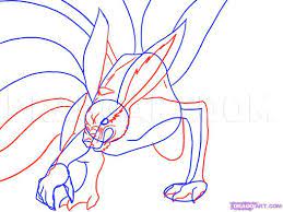 How To Draw Nine Tailed Fox, Step By Step, Drawing Guide, By Dawn - Dragoart