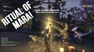 Your marriage ceremony will take place by initiating ritual of. How To Get Rings Of Mara And Get Married The Elder Scrolls Online Youtube
