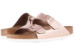 Birkenstock Arizona Soft Footbed Sandals Women S Birkenstock Arizona Soft Footbed Women S Dress Sandals Copper Leather Birkenstock Womens Sandals Birkenstock Arizona