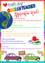 65 ways to recognize teachers during teacher appreciation week and all year long. Teacher Appreciation Spirit Week Macarthur High School