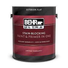 Exterior Flat Paint Primer Behr Ultra Behr