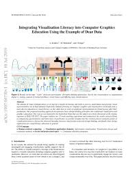Review of the literature following the introduction, the researchers used the review of the literature to define the Integrating Visualization Literacy Into Computer Graphics Education Using The Example Of Dear Data Deepai