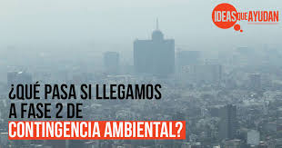 No podemos permitir que este suceso se. Que Pasa Si Llegamos A Fase 2 De Contingencia Ambiental