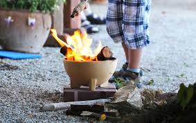 Zwergenfeuer Die Feuerschale Fur Kinder Denk Keramik Vuurschalen Kinderen Voor Kinderen