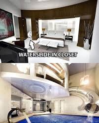 Omg My Dream Room As A Kid Richie Rich Water Slide From Bedroom To Indoor Pool Dream House House Awesome Bedrooms