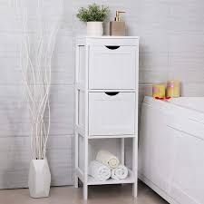 We did not find results for: Red Barrel Studio White Floor Cabinet Multifunctional Bathroom Storage Organizer Rack Stand 2 Drawers Wayfair