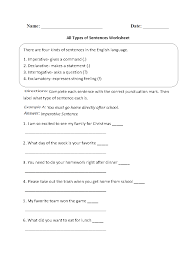 Englishlinx Com Sentences Worksheets In 2020 Types Of Sentences Worksheet Types Of Sentences Kinds Of Sentences