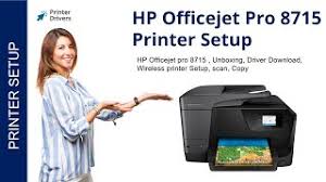 If you use hp officejet pro 7720 printer series, then you can install a compatible driver on your pc before using the printer. Hp Officejet Pro 8715 Printer Setup Printer Drivers Wi Fi Setup Unbox Hp Smart App Install Youtube