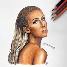 My Céline Dion drawing ✏️ So when I was planning