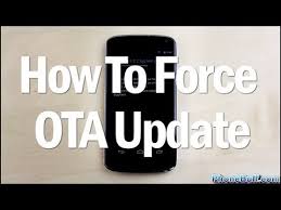 Just be careful of data rates if you have a limited plan and a phone with lots of games both. How To Force An Ota Update On Android Youtube