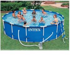 Piscine Fuori Terra Intex Metal Frame 457 X 122 Cm Piscine Intex Fuoriterra Metal Frame Intex In Ground Pools Above Ground Swimming Pools Portable Pools
