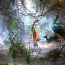 Journal Daily: Artistic Peacock Feather Lord Krishna Notebook, Mandala  Backcover, Lined Blank Journal, 6 X 9, 120 White Color Pages, Matte Finish  Cover. : Krishna, Spiritualtee: Amazon.In: Books