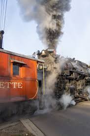 Blowing Smoke Steam Trains Steam Locomotive Blowing Smoke