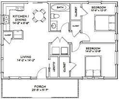 This modern and luxurious bungalow house plan has two bedrooms and two toilet and baths. 36x24 House 2 Bedroom 1 Bath 864 Sq Ft Pdf Floor Plan Etsy Small House Floor Plans Tiny House Floor Plans Bedroom Floor Plans