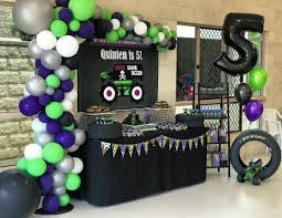 Balloon 5th Birthday Decoration Ideas For Boy 48 Likes 8 Comments Enchanted Party Hire Enchantedpartyhire On Instagram I Think Eve Digger Birthday Parties Hulk Birthday Parties Monster Jam Birthday
