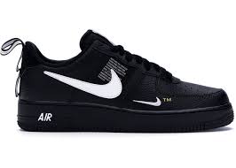 Black And White Air Force 1s Nike Air Force 1 Low Utility Black White Nike Air Force Black Black Nikes Nike Shoes Air Force