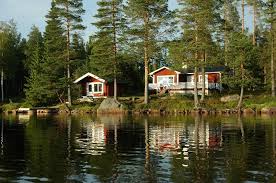 Darum steht mein haus am see für euch gern zur verfügung. Am See Ufer Alleinlage Boot Sauna In Malung Frau K Rise
