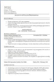 resume format download for ca articleship