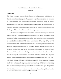 Trade license renewal is a mandatory document to expand and continue your business in dubai. Doc Local Government Administration In Sarawak Ahi Sarok Academia Edu