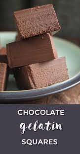 Delicious Satisfying Chocolate Snack Gelatin Recipes Chocolate Snacks Jello Recipes