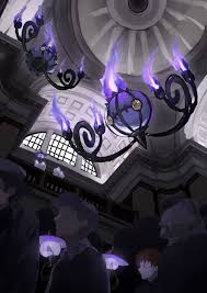 Rule 34 Dev - anthrofied chandelure female flames ghost large_breasts  multi_arm multi_limb pokemon pokemon_bw solo welthemente  wide_hips|7475384416